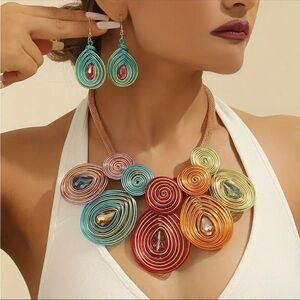 Boho-Chic Handmade Jewelry Set